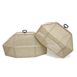 Octagon Hessian Food Cover