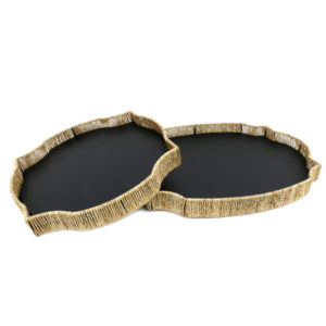 Louis Water Hyacinth Tray
