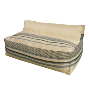 Handwoven Polypropylene No-arm 2-seats Sofa