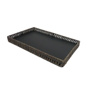 Poon Water Hyacinth Rectangle Tray(081R)