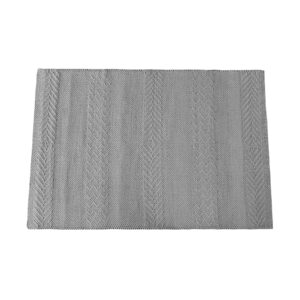 Braided Zag rug