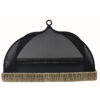 Set Water Hyacinth Twisted Tray & Nylon Cover-15R(WO)