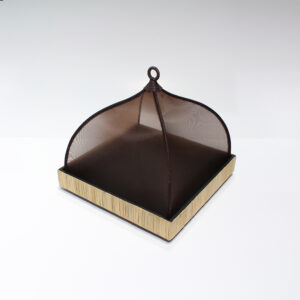Set Water Hyacinth Wrap Around Bunch Tray & Nylon Cover-15SQ(WO)
