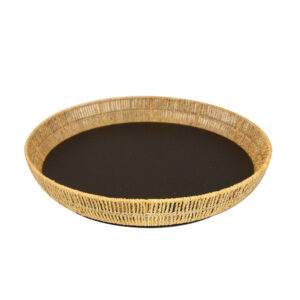 Water Hyacinth Round Tray (13RD)