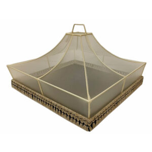 Set Poon Water Hyacinth Tray & NCTY Nylon Cover-081SQ