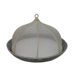 Set Water Hyacinth Twist Tray & Nylon Cover-13RDL
