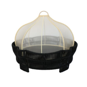 Set Onion JK Tray&Food Cover-24 Cream