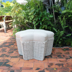 BLOSSOM Hemp Ottoman