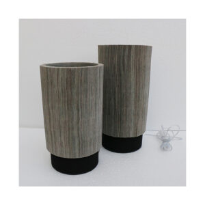 Newspaper Cylinder Table Lamp